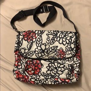 Coach Kyra Flower Graffiti Large Messenger Bag